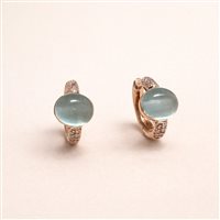 Boucles d'oreilles Lucos Femme in Argent ESOR C85-VERDE